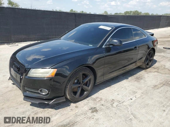 2009 Audi A5 z VIN WAUDK78TX9A031733, wystawiony jako Copart lot #57395525 z przebiegiem 162 017 mil mil oraz Szkoda całkowita • Salvage title. Historia ofert i sprzedaży dostępna na DreamBid. Obrazek 1.