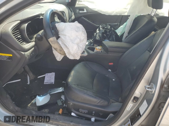2014 Kia Optima Hybrid EX with VIN KNAGN4ADXE5069276, listed as a Copart auction lot 69298214 with 0 mi miles and Salvage Title. Bid and sale history available at carsss.com. Image 7.