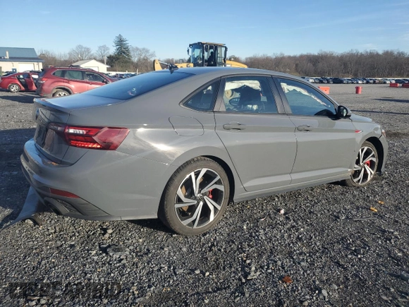 2022 Volkswagen Jetta GLI Autobahn with VIN 3VW2T7BUXNM029483, listed as a Copart auction lot 80657614 with 37,545 mi miles and Salvage title. Bid and sale history available at DreamBid. Image 3.