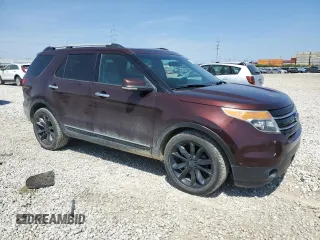 2012 Ford Explorer Limited with VIN 1FMHK7F89CGA55749, listed as a Copart auction lot 53632655 with 215,206 mi miles and Salvage Title. Bid and sale history available at carsss.com. Image 4.