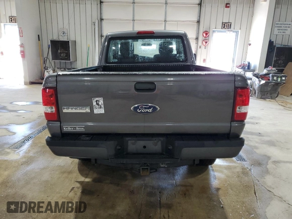 2010 Ford Ranger XLT with VIN 1FTLR4FEXAPA59563, listed as a Copart auction lot 53539745 with 110,784 mi miles and Salvage title. Bid and sale history available at DreamBid. Image 6.