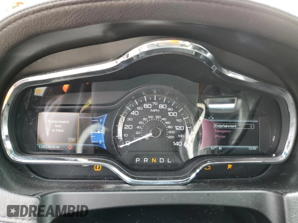 2019 Lincoln MKT with VIN 2LMHJ5NK5KBL04515, listed as a Copart auction lot 49147854 with 126,236 mi miles and Salvage Title. Bid and sale history available at DreamBid. Image 9.