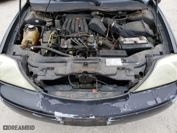 2003 Mercury Sable GS with VIN 1MEFM50U43A624640, listed as a Copart auction lot 41607815 with 36,779 mi miles and Clean Title. Bid and sale history available at carsss.com. Image 11.