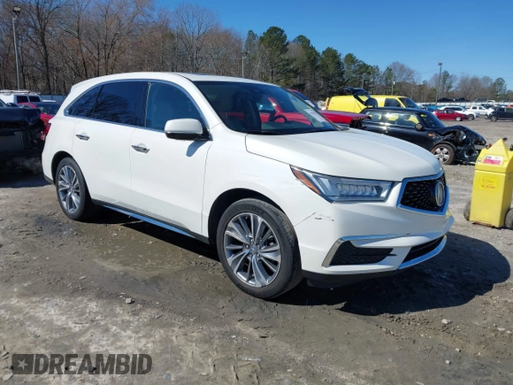 2017 Acura MDX Technology z VIN 5FRYD4H52HB005145, wystawiony jako IAAI lot #41567678 z przebiegiem 139 373 mil mil oraz . Historia ofert i sprzedaży dostępna na DreamBid. Obrazek 1.