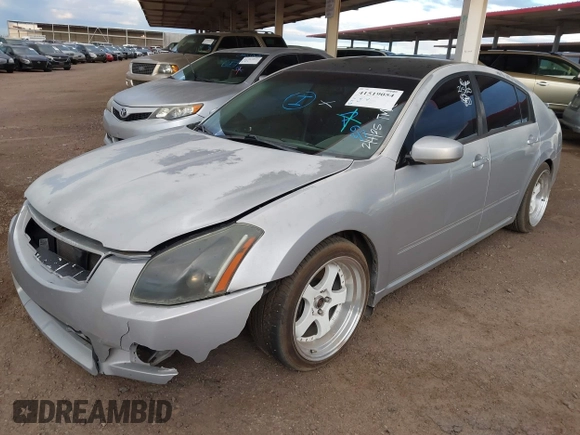 2008 Nissan Maxima SL z VIN 1N4BA41E78C801791, wystawiony jako IAAI lot #41519054 z przebiegiem 166 368 mil mil oraz . Historia ofert i sprzedaży dostępna na DreamBid. Obrazek 2.