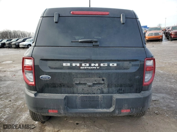 2024 Ford Bronco Sport Big Bend with VIN 3FMCR9B68RRE43112, listed as a Copart auction lot 42983255 with NaN miles and Non Repairable. Bid and sale history available at carsss.com. Image 6.