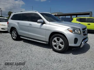 2017 Mercedes-Benz GLS 450 with VIN 4JGDF6EE0HA794457, listed as a Copart auction lot 55566895 with 186,326 mi miles and Clean Title. Bid and sale history available at DreamBid. Image 4.