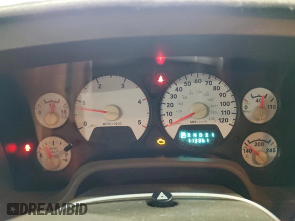 2006 Dodge Ram 2500 SLT with VIN 3D7KR29C66G288561, listed as a Copart auction lot 63909364 with 113,361 mi miles and Salvage Title. Bid and sale history available at carsss.com. Image 9.