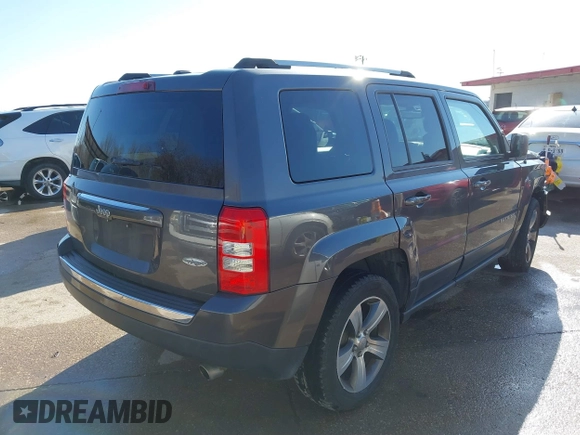 2017 Jeep Patriot High Altitude with VIN 1C4NJPFA7HD202611, listed as a IAAI auction lot 41759239 with 84,711 mi miles and . Bid and sale history available at carsss.com. Image 4.