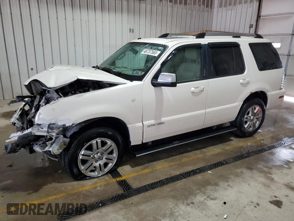 2007 Mercury Mountaineer Premier with VIN 4M2EU48847UJ09828, listed as a Copart auction lot 46737565 with 174,983 mi miles and Salvage Title. Bid and sale history available at carsss.com. Image 1.
