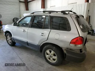2006 Hyundai Santa Fe GLS with VIN KM8SC13D66U068594, listed as a Copart auction lot 77463854 with 132,081 mi miles and Salvage Title. Bid and sale history available at carsss.com. Image 2.