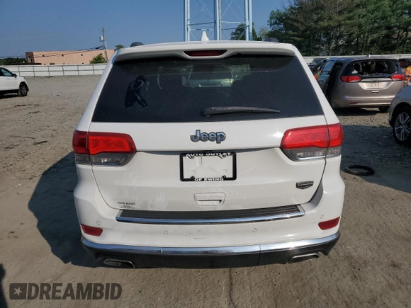 2014 Jeep Grand Cherokee Summit с VIN 1C4RJEJGXEC449558, выставлен на аукционе Copart как лот 59346845 с пробегом Не указан миль и Списание • Salvage title. История ставок и продаж доступна на DreamBid. Изображение 6.