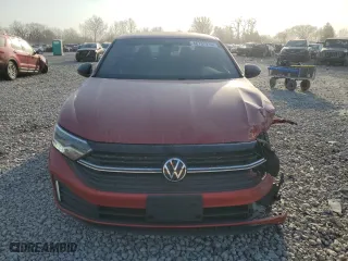 2024 Volkswagen Jetta Sport with VIN 3VWBM7BU7RM006830, listed as a Copart auction lot 48737215 with 15,083 mi miles and Salvage Title. Bid and sale history available at carsss.com. Image 5.