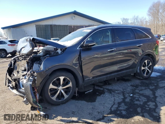 2018 Kia Sorento EX with VIN 5XYPHDA5XJG422216, listed as a Copart auction lot 45676175 with 106,771 mi miles and Salvage Title. Bid and sale history available at carsss.com. Image 1.