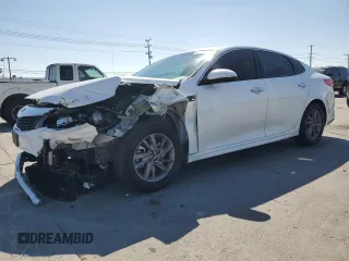 2020 Kia Optima LX z VIN 5XXGT4L3XLG418961, wystawiony jako Copart lot #64794705 z przebiegiem 73 043 mil mil oraz Szkoda całkowita • Salvage title. Historia ofert i sprzedaży dostępna na DreamBid. Obrazek 1.