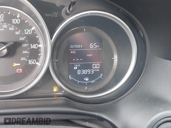 2016 Mazda CX-5 Grand Touring with VIN JM3KE2DY9G0723921, listed as a IAAI auction lot 41681522 with 83,893 mi miles. Bid and sale history available at carsss.com. Image 15.