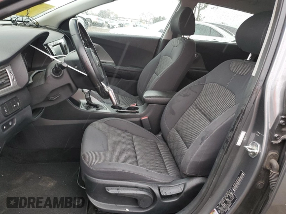 2017 Kia Niro LX with VIN KNDCB3LCXH5101284, listed as a Copart auction lot 48995435 with 72,015 mi miles and Salvage Title. Bid and sale history available at carsss.com. Image 7.