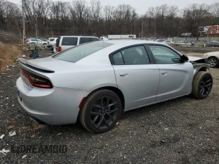 2023 Dodge Charger SXT with VIN 2C3CDXBG0PH598945, listed as a Copart auction lot 45007275 with 6,882 mi miles and Salvage Title. Bid and sale history available at carsss.com. Image 3.