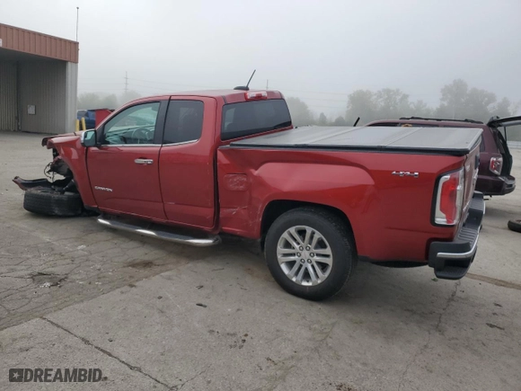 2015 GMC Canyon 4WD SLT with VIN 1GTH6CE39F1215532, listed as a Copart auction lot 72382744 with NaN miles and Salvage Title. Bid and sale history available at carsss.com. Image 2.