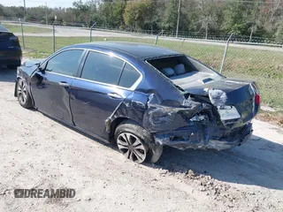 2015 Honda Accord Sedan LX with VIN 1HGCR2F34FA167935, listed as a IAAI auction lot 41502989 with 79,376 mi miles. Bid and sale history available at carsss.com. Image 3.