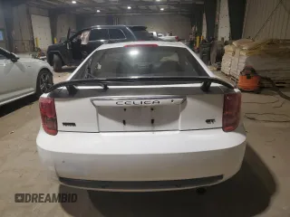 2003 Toyota Celica GT with VIN JTDDR32T130163468, listed as a Copart auction lot 83848484 with 150,744 mi miles and Salvage Title. Bid and sale history available at carsss.com. Image 6.