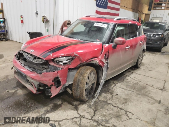 2022 MINI Countryman Cooper S with VIN WMZ83BR09N3P02526, listed as a Copart auction lot 84114224 with Not provided miles and Salvage title. Bid and sale history available at DreamBid. Image 1.