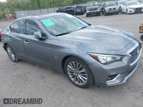 2019 Infiniti Q50 Luxe с VIN JN1EV7AR2KM559657, выставлен на аукционе IAAI как лот 42187319 с пробегом 88 583 миль миль и . История ставок и продаж доступна на DreamBid. Изображение 1.