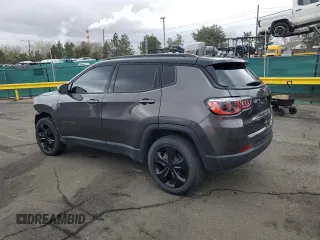 2018 Jeep Compass Altitude with VIN 3C4NJDBB8JT453120, listed as a Copart auction lot 52051085 with 87,653 mi miles and Salvage title. Bid and sale history available at DreamBid. Image 2.