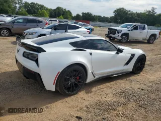 2015 Chevrolet Corvette Z06 3LZ with VIN 1G1YU2D64F5609100, listed as a Copart auction lot 58628714 with 45,992 mi miles and Salvage Title. Bid and sale history available at carsss.com. Image 3.
