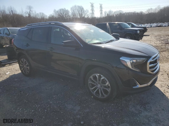 2018 GMC Terrain SLT with VIN 3GKALPEX3JL394130, listed as a Copart auction lot 42674785 with 97,921 mi miles and Clean Title. Bid and sale history available at carsss.com. Image 4.