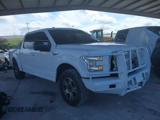 2017 Ford F-150 XL with VIN 1FTEW1CG2HKD75097, listed as a IAAI auction lot 40341326 with 127,337 mi miles. Bid and sale history available at carsss.com. Image 1.
