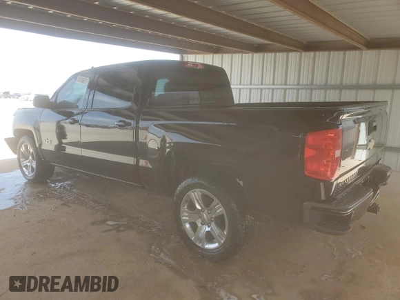 2018 Chevrolet Silverado 1500 Custom with VIN 3GCPCPEC0JG262793, listed as a Copart auction lot 47497155 with 156,871 mi miles and Clean Title. Bid and sale history available at DreamBid. Image 2.