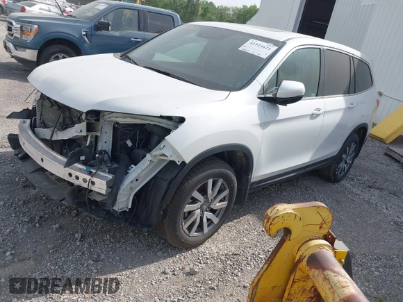 2022 Honda Pilot EX-L с VIN 5FNYF6H56NB098884, выставлен на аукционе IAAI как лот 41924421 с пробегом 68 868 миль миль и . История ставок и продаж доступна на DreamBid. Изображение 2.