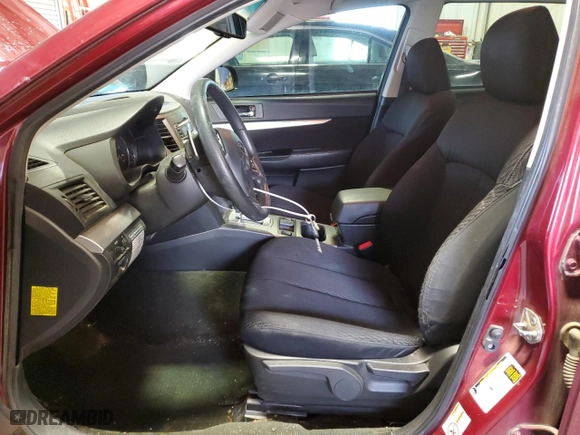 2012 Subaru Outback 2.5i with VIN 4S4BRCAC3C3243700, listed as a Copart auction lot 89296545 with 178,844 mi miles and Salvage Title. Bid and sale history available at carsss.com. Image 7.