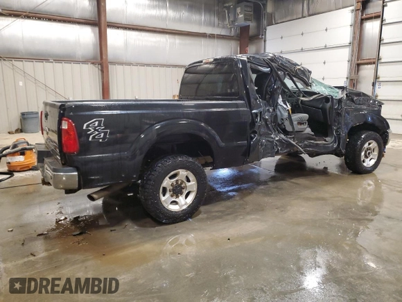 2015 Ford F-250 Lariat with VIN 1FT7W2B6XFEA59756, listed as a Copart auction lot 55465705 with 183,538 mi miles and Salvage title. Bid and sale history available at DreamBid. Image 3.