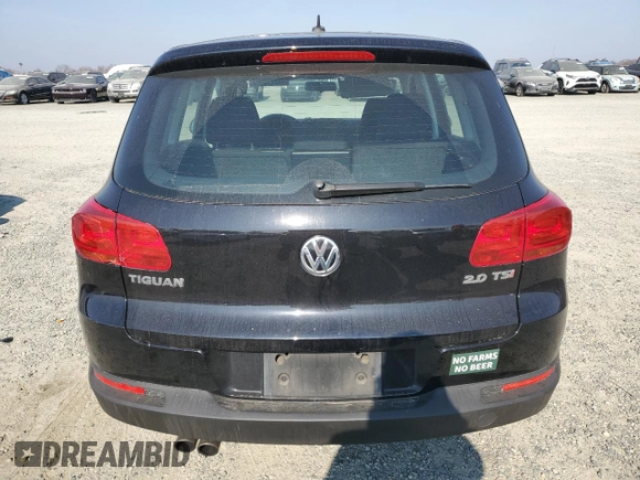 2014 Volkswagen Tiguan SE z VIN WVGAV3AX3EW512497, wystawiony jako Copart lot #43221255 z przebiegiem 94 633 mil mil oraz Szkoda całkowita • Salvage title. Historia ofert i sprzedaży dostępna na DreamBid. Obrazek 6.
