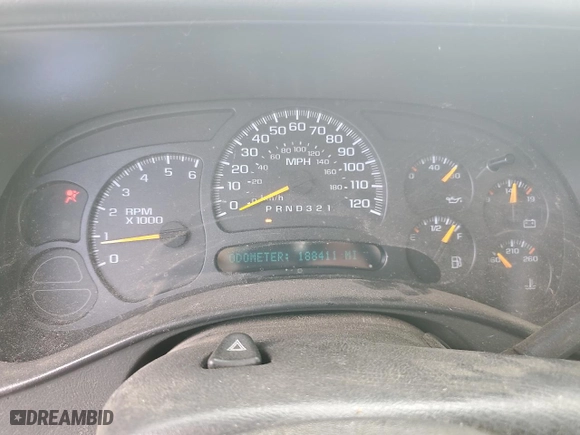 2006 Chevrolet Silverado 1500 LT1 with VIN 2GCEC13T261100042, listed as a Copart auction lot 47616455 with 188,411 mi miles and Salvage Title. Bid and sale history available at carsss.com. Image 9.