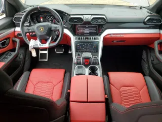 2022 Lamborghini Urus z VIN ZPBUA1ZL1NLA20127, wystawiony jako Copart lot #67639304 z przebiegiem 4918 mil mil oraz Szkody całkowita. Historia ofert i sprzedaży dostępna na DreamBid. Obrazek 8.