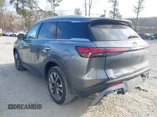 2024 Infiniti QX60 Luxe z VIN 5N1DL1FRXRC336928, wystawiony jako IAAI lot #41717075 z przebiegiem 23 404 mil mil oraz . Historia ofert i sprzedaży dostępna na DreamBid. Obrazek 3.