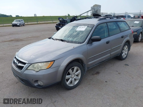 2008 Subaru Outback i with VIN 4S4BP61CX87309277, listed as a IAAI auction lot 42674474 with 288,014 mi miles and . Bid and sale history available at DreamBid. Image 2.
