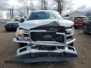 2018 Ford F-150 XL with VIN 1FTEX1EP8JFB61837, listed as a Copart auction lot 50494985 with 37,363 mi miles and Salvage Title. Bid and sale history available at carsss.com. Image 5.