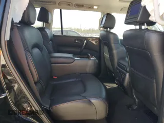 2017 Nissan Armada Platinum with VIN JN8AY2NE1H9706743, listed as a Copart auction lot 52411925 with 108,056 mi miles and Salvage Title. Bid and sale history available at carsss.com. Image 11.