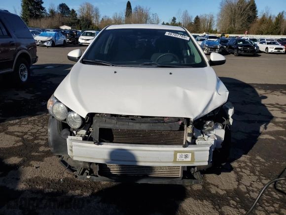 2016 Chevrolet Sonic LT with VIN 1G1JC6SB4G4151321, listed as a Copart auction lot 46702765 with 137,129 mi miles and Salvage Title. Bid and sale history available at carsss.com. Image 5.