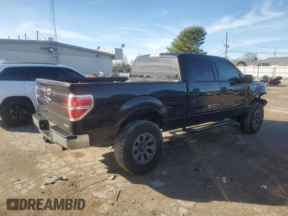 2013 Ford F-150 XL with VIN 1FTFW1EF6DFA63196, listed as a Copart auction lot 84936154 with 261,546 mi miles and Salvage Title. Bid and sale history available at carsss.com. Image 3.