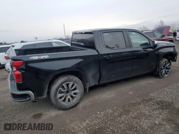 2023 Chevrolet Silverado 1500 LT with VIN 3GCPDKEK6PG263415, listed as a Copart auction lot 84868174 with 19,531 mi miles and Salvage Title. Bid and sale history available at carsss.com. Image 3.