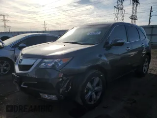 2012 Acura MDX Tech Pkg with VIN 2HNYD2H35CH519086, listed as a Copart auction lot 44355585 with 59,896 mi miles and Salvage Title. Bid and sale history available at carsss.com. Image 1.