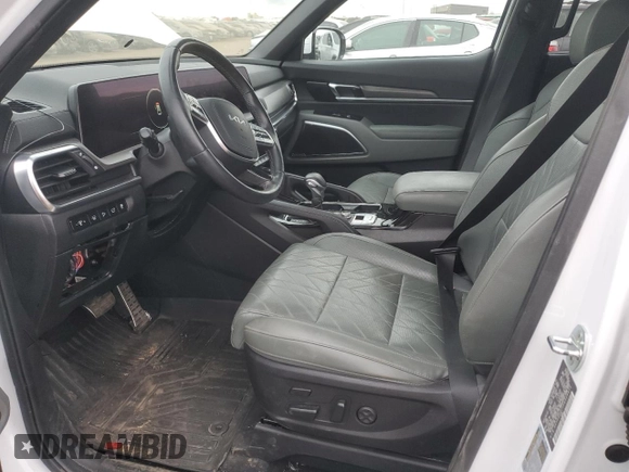 2023 Kia Telluride SX X-Line with VIN 5XYP5DGC1PG329916, listed as a Copart auction lot 83981644 with 21,681 mi miles and Salvage title. Bid and sale history available at DreamBid. Image 7.