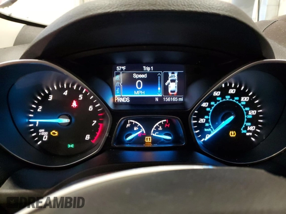 2014 Ford Escape SE with VIN 1FMCU0GXXEUD14870, listed as a Copart auction lot 53542005 with 156,165 mi miles and Clean Title. Bid and sale history available at carsss.com. Image 9.