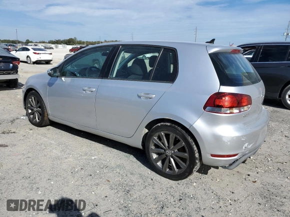 2014 Volkswagen Golf TDI w/Sunroof & Nav with VIN WVWDM7AJ6EW002233, listed as a Copart auction lot 43120925 with 120,140 mi miles and Clean title. Bid and sale history available at DreamBid. Image 2.