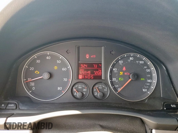 2009 Volkswagen Jetta SE с VIN 3VWRM71K99M132766, выставлен на аукционе Copart как лот 53852585 с пробегом 126 549 миль миль и Чистый • Clean title. История ставок и продаж доступна на DreamBid. Изображение 9.